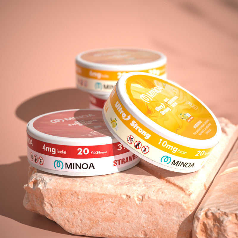 Nicotine gum-four milligrams-boxed