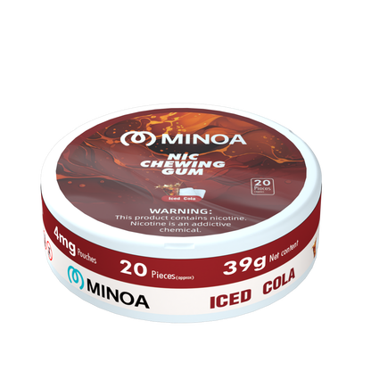 Nicotine gum-four milligrams-boxed