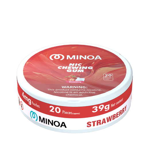 Nicotine gum-four milligrams-boxed