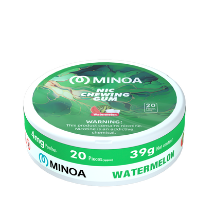 Nicotine gum-four milligrams-boxed