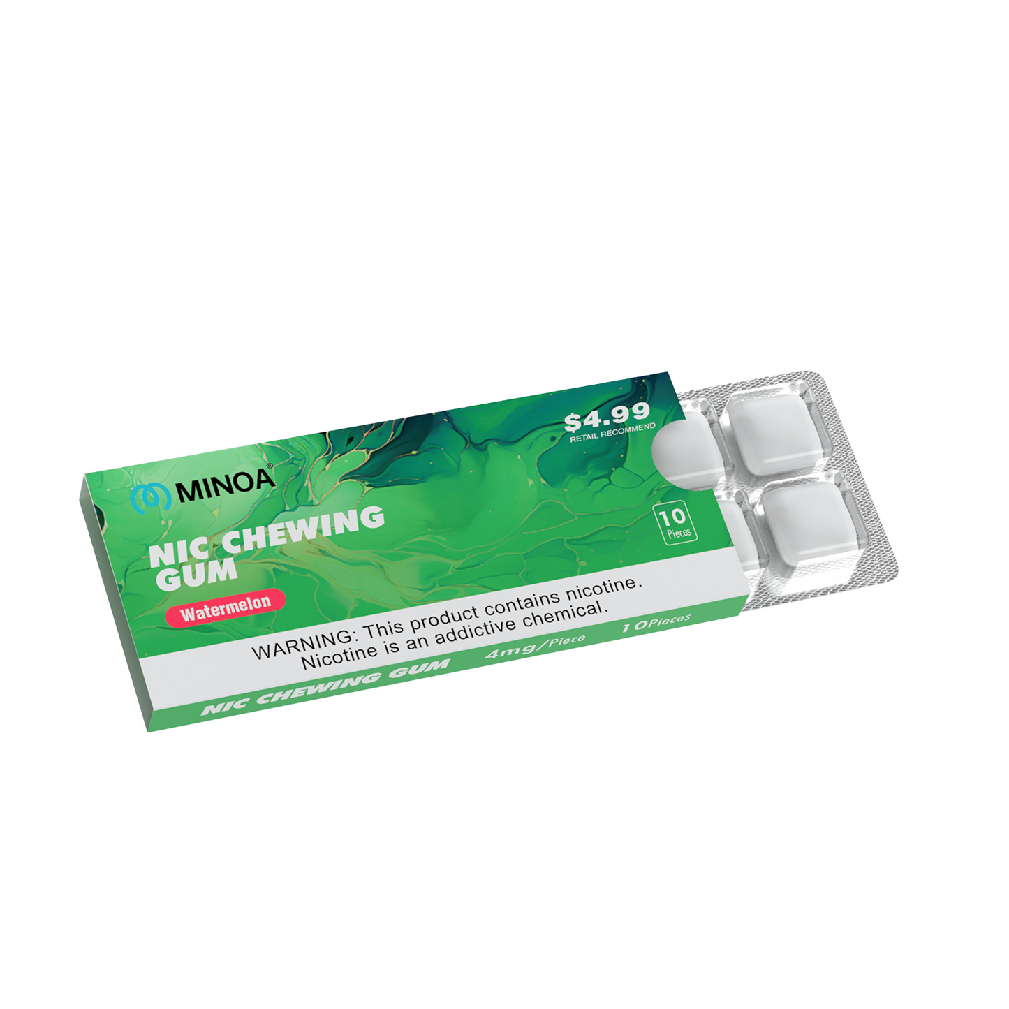Nicotine gum-two milligrams-Board