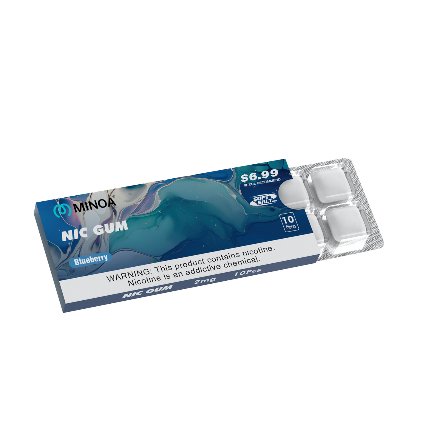 Nicotine gum-two milligrams-Board